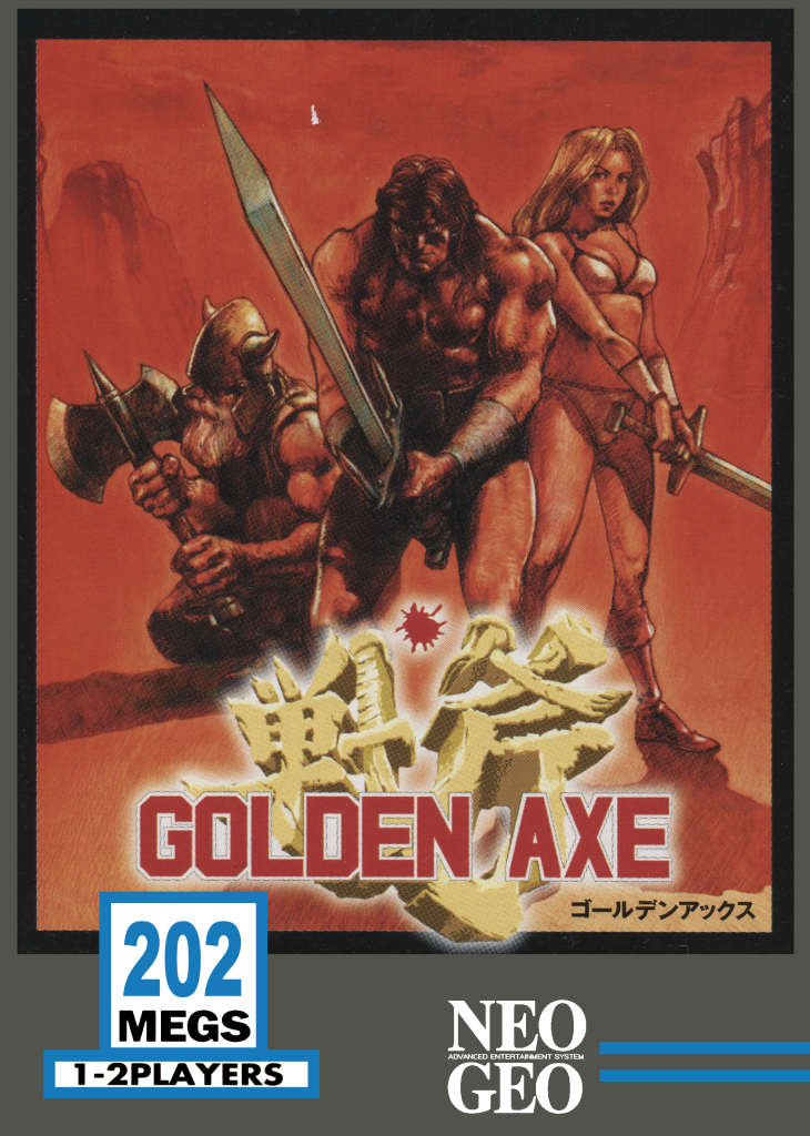 "Golden Axe Makes Its Epic Debut on SNK's Neo-Geo: A Retro Revival!"