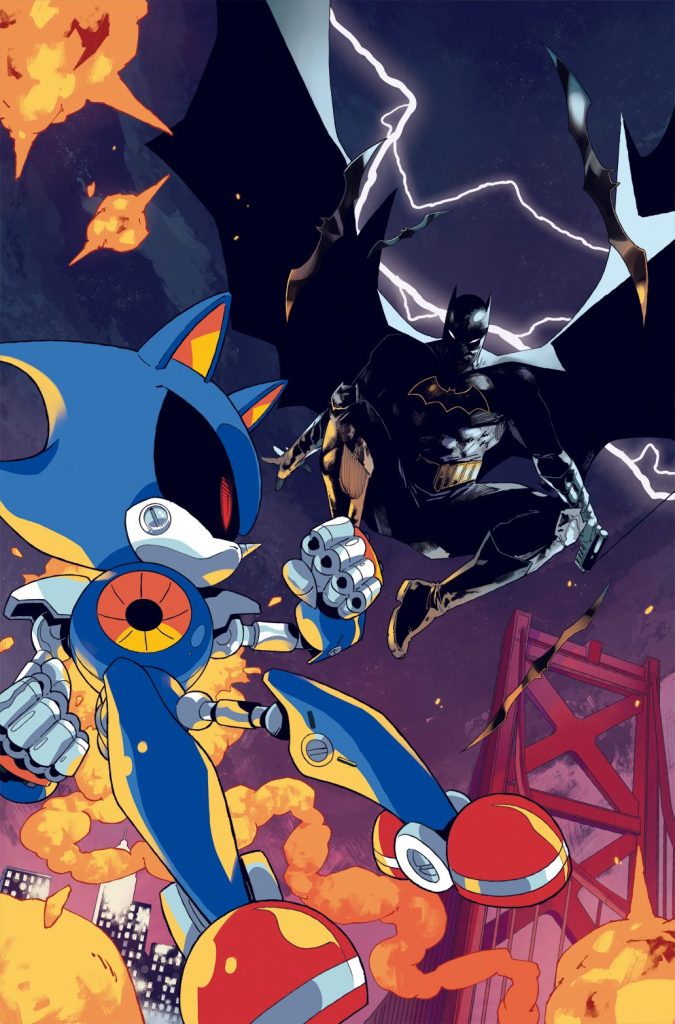 Unveiling the Exciting DC x Sonic the Hedgehog Cover Art and Sneak Peek Pages!